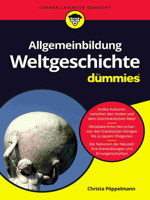 cover image of Allgemeinbildung Weltgeschichte für Dummies